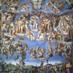 The Last Judgement, 1532-1541, altar wall of the Sistine Chapel, Vatican.