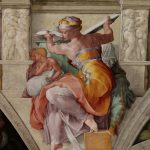 Michelangelo, The Libyan Sibyl, 1508-12, Sistine Chapel ceiling, Vatican.