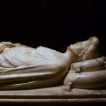 Jacopo della Quercia, Tomb of Ilaria del Carretto, 1406-13, marble, Cathedral of San Martino, Lucca. 