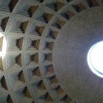 Interior of the Pantheon with oculus, Rome