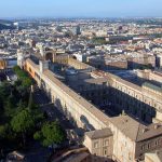 Vatican Palace and Museums with Bramante’s Belvedere Courtyard, begun 1504