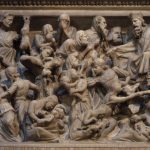 Giovanni Pisano, c.1297-1300,  Massacre of the Innocents, Pulpit, Sant' Andrea Pistoia